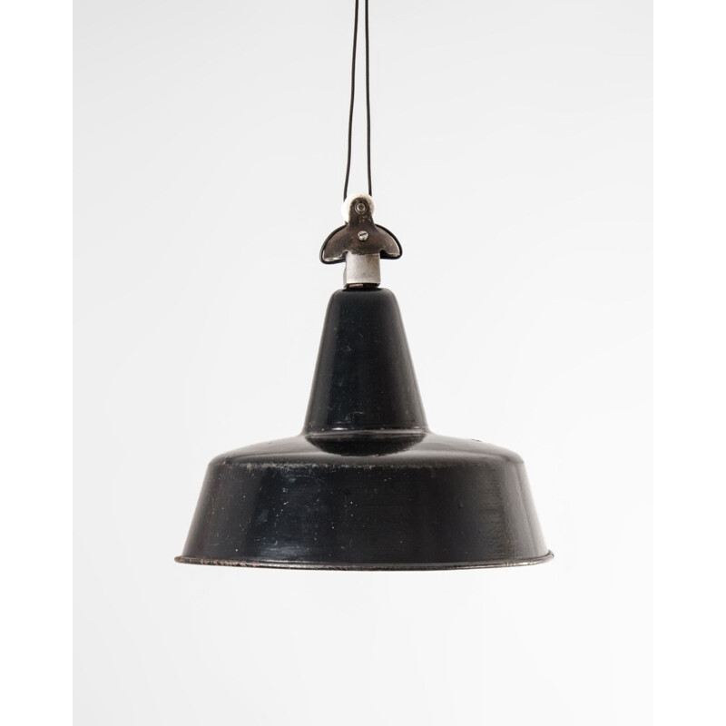 Lámpara colgante vintage de la Bauhaus, 1950
