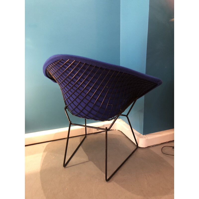 Vintage diamond armchair Harry Bertoia 1970