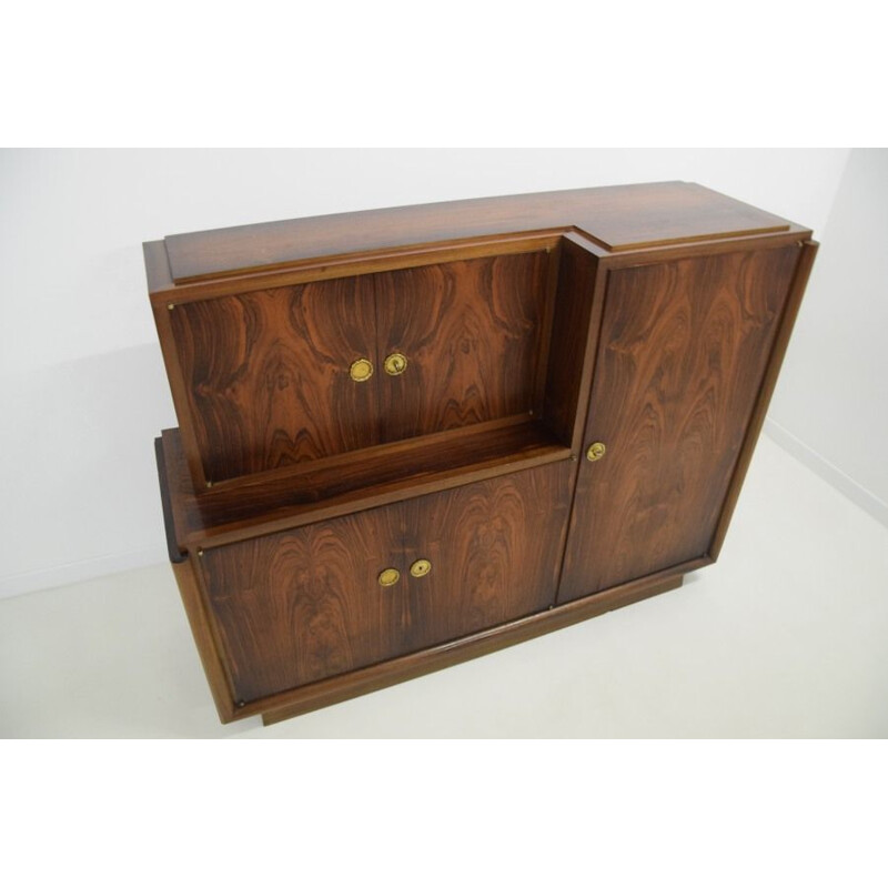 Vintage Art Deco rosewood sideboard, 1900