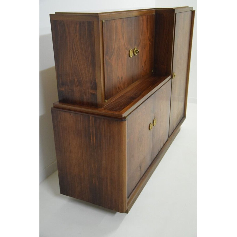 Vintage Art Deco rosewood sideboard, 1900