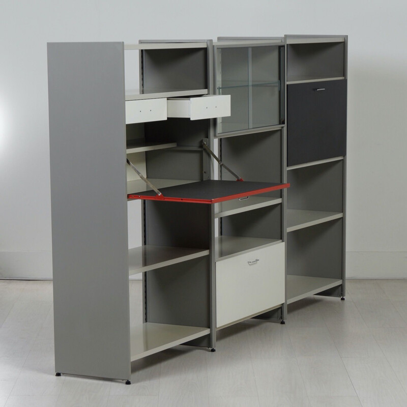 Vintage Storage Unit 5600 by A.R. Cordemeyer for Gispen, 1950