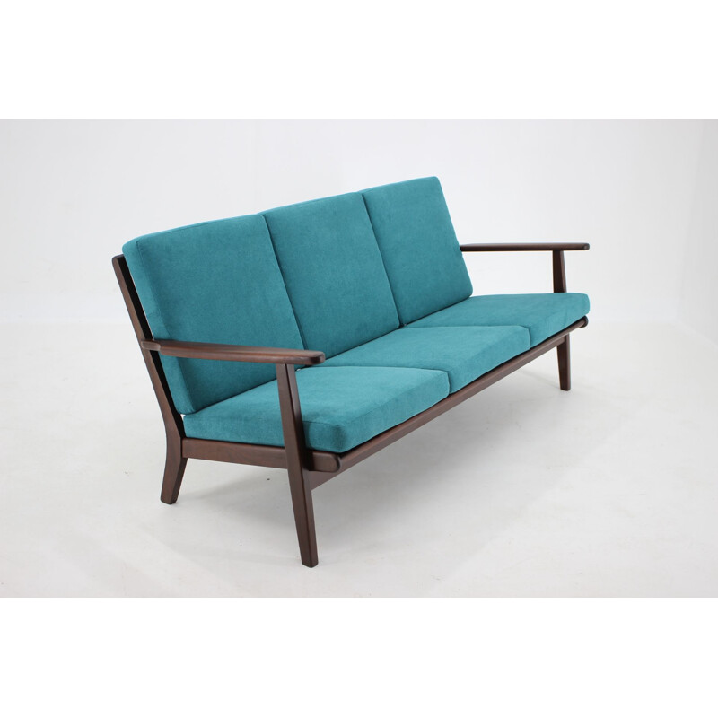 Vintage Teak 3-Seater Sofa Danish 1960s