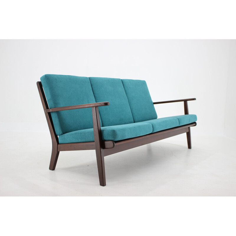 Vintage Teak 3-Seater Sofa Danish 1960s
