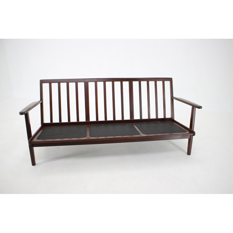 Vintage Teak 3-Seater Sofa Danish 1960s