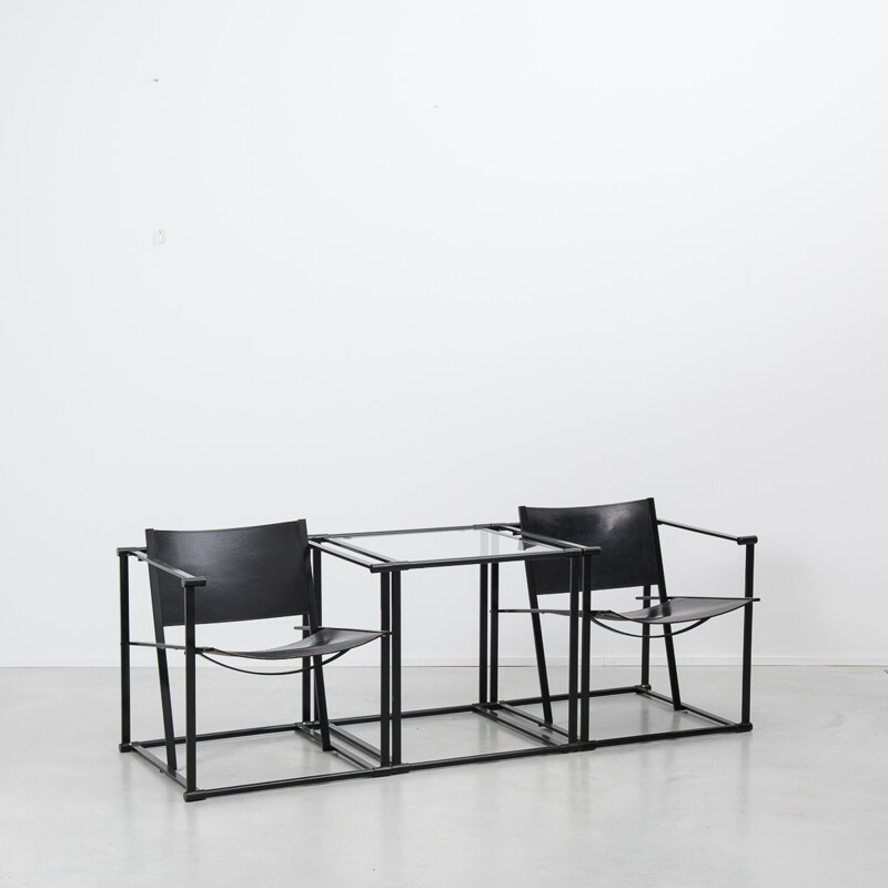 Ensemble fauteuils et table "FM62" Pastoe, Radboud VAN BEEKUM - 1984