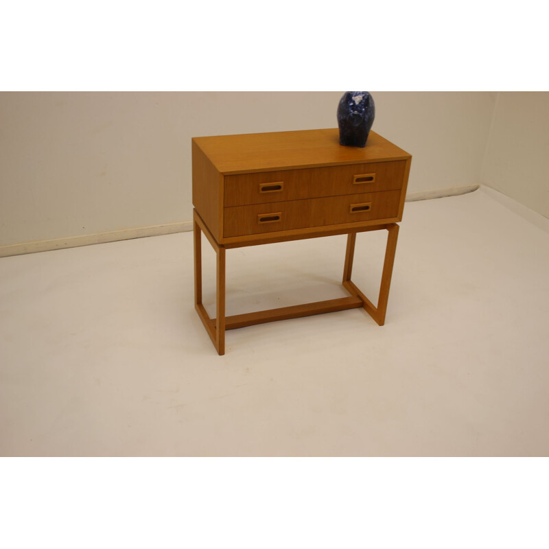 Vintage beech chest of drawers Swedish 