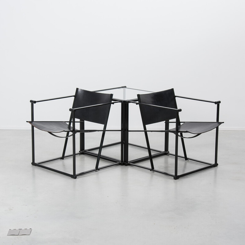 Ensemble fauteuils et table "FM62" Pastoe, Radboud VAN BEEKUM - 1984