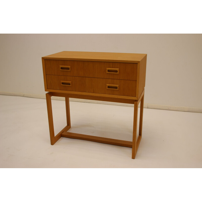 Vintage beech chest of drawers Swedish 