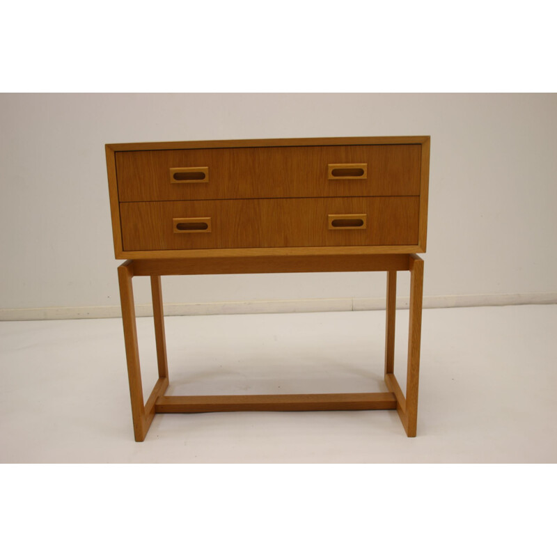Vintage beech chest of drawers Swedish 