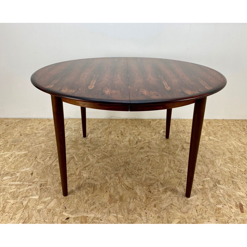 Mid Century Rosewood Dining Table 1960s