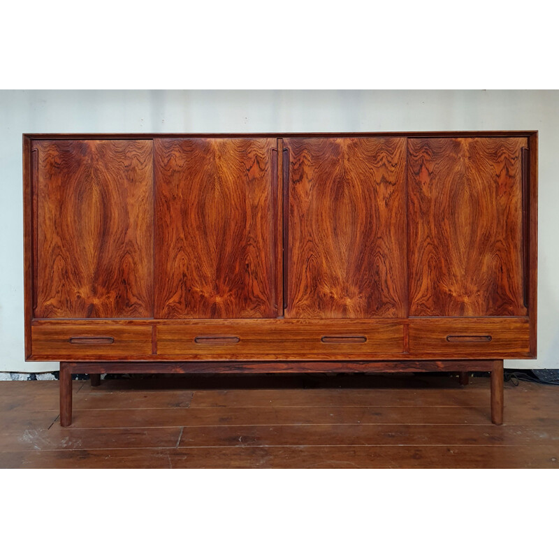 Vintage Sideboard - Kurt Østervig - Brande Møbelfabrik - Rosewood Danish 1950