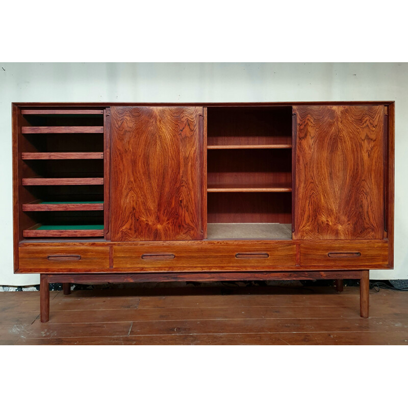 Vintage Sideboard - Kurt Østervig - Brande Møbelfabrik - Rosewood Danish 1950