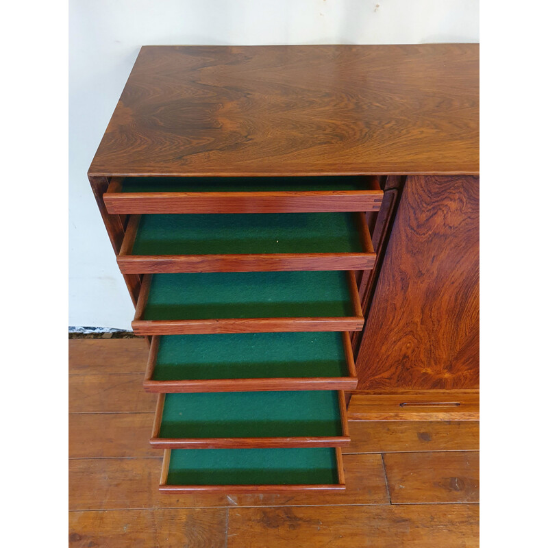 Vintage Sideboard - Kurt Østervig - Brande Møbelfabrik - Rosewood Danish 1950