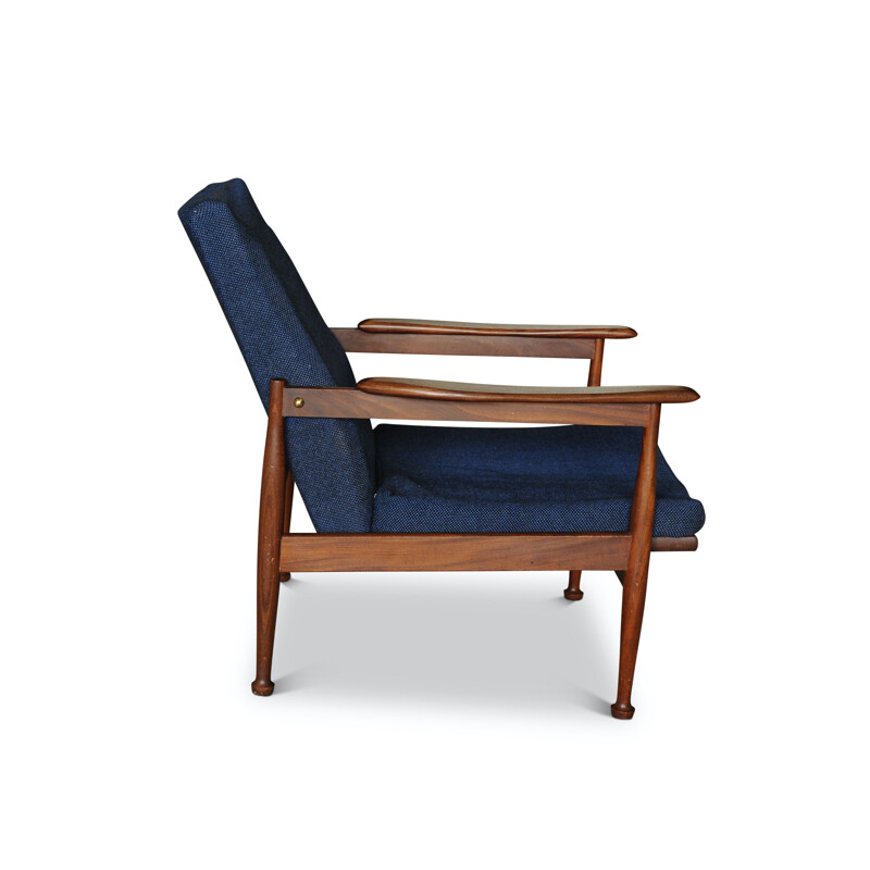 Vintage Lounge Chair  Teak  Guy Rogers Manhattan 1967