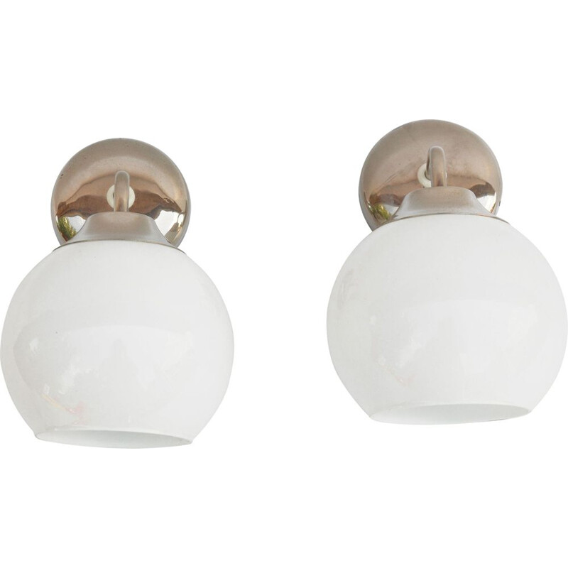 Pair of vintage sconces,VEB Vereinige Gorlitz Germany 1950s