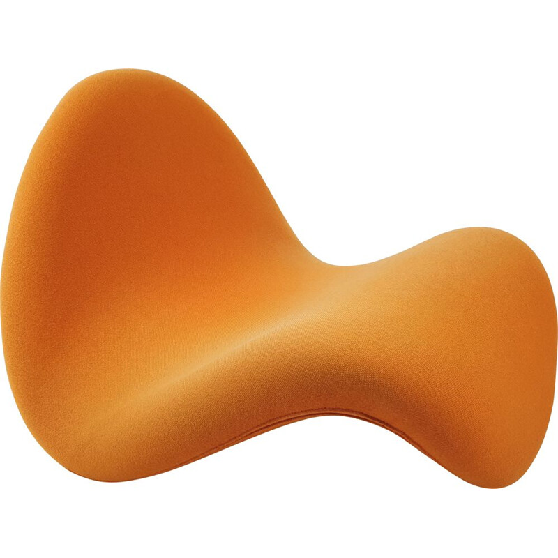 Vintage Tongue orange Chair by Pierre Paulin for Artifort, 1968