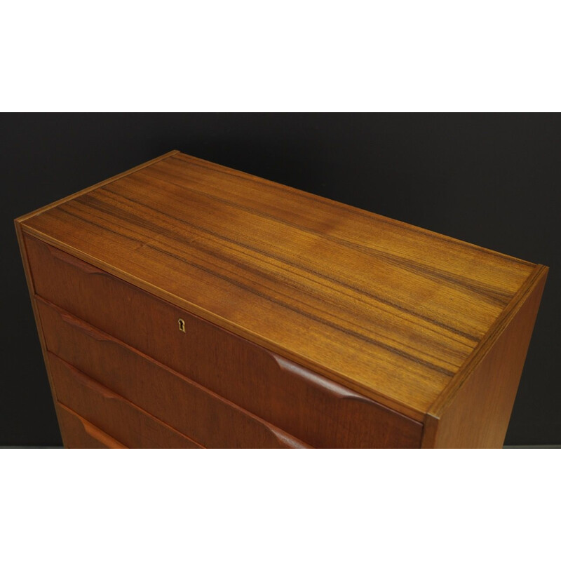 Vintage chest of drawers in teak Danish 1970