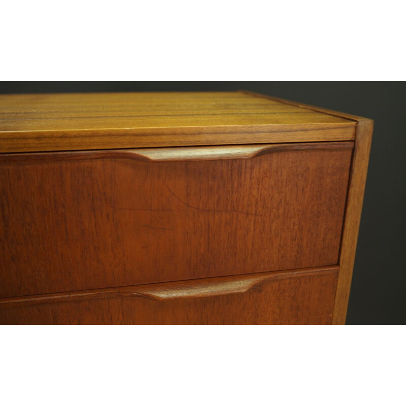 Vintage chest of drawers in teak Danish 1970