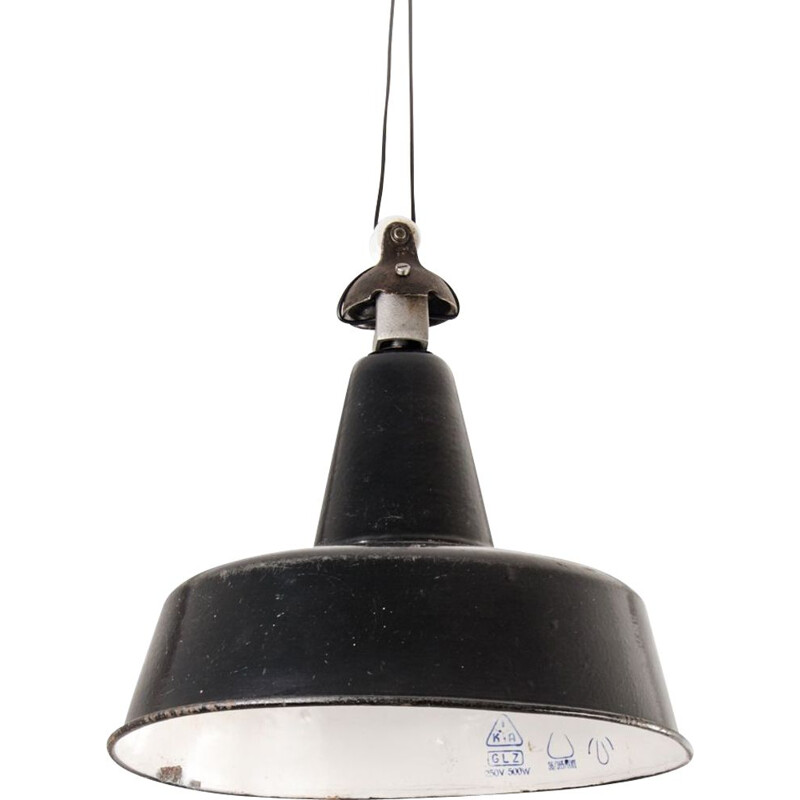 Vintage Bauhaus pendant lamp, 1950