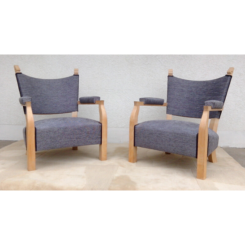 Pair of vintage chairs - 1940s 