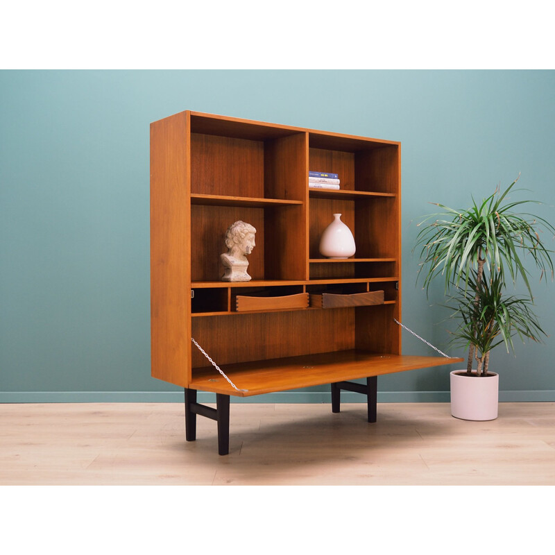 Vintage Bookcase teak, by Løvig Nielsen Danish 1970