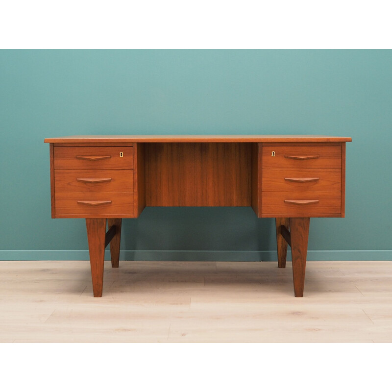 Vintage Desk teak, Danish 1970