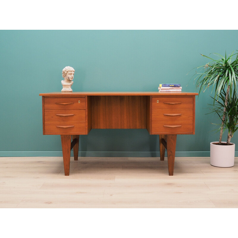 Vintage Desk teak, Danish 1970