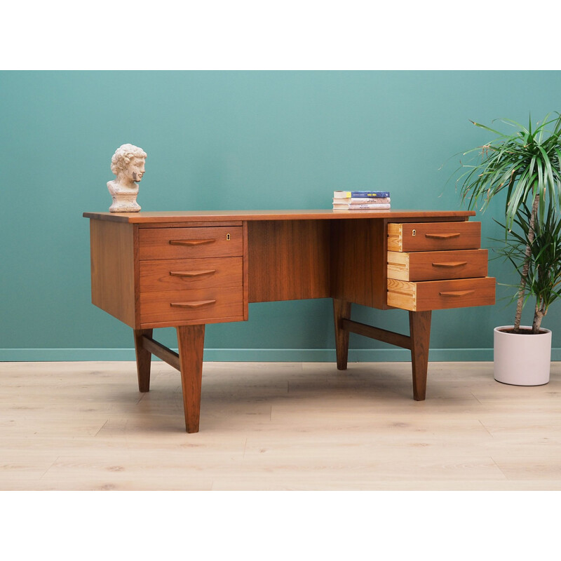 Vintage Desk teak, Danish 1970