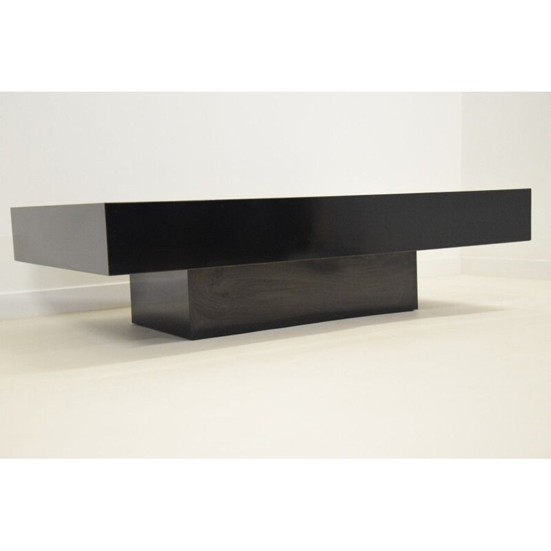 Coffee table Vintage minimalist Mario sabot 1970