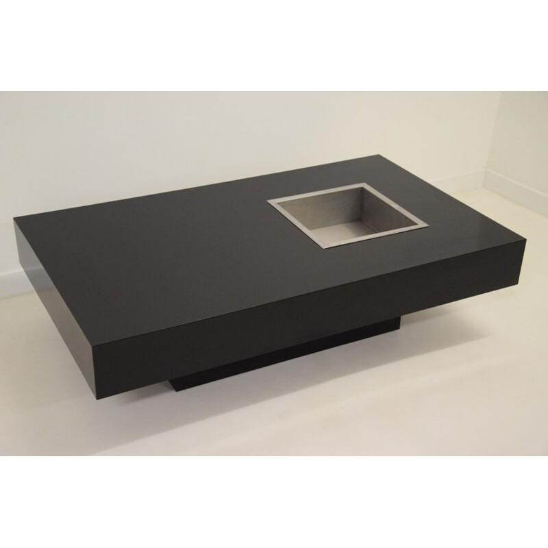 Coffee table Vintage minimalist Mario sabot 1970