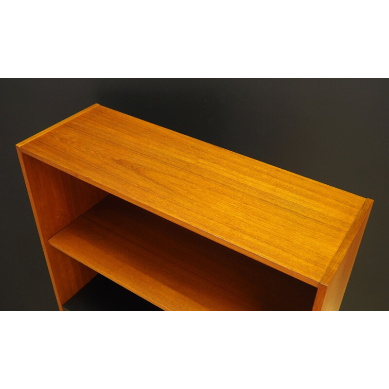 Vintage teak bookcase scandinavian 1970