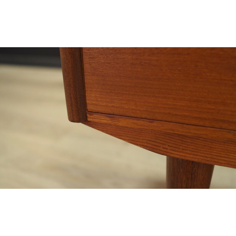 Beige vintage chest of drawers in teak, Danish,1960