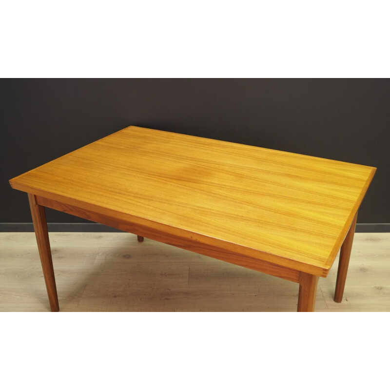 Vintage Dining Table in Teak Danish 1960