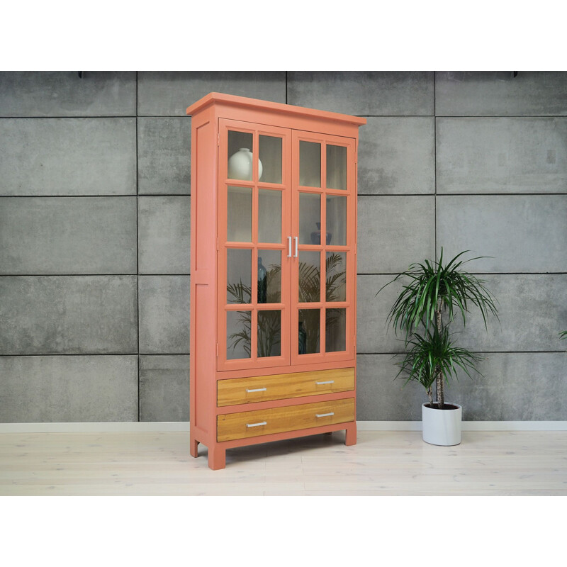 Armoire vintage en chêne, français 1980