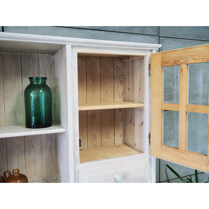 Vintage Credenza pine provence 1980s