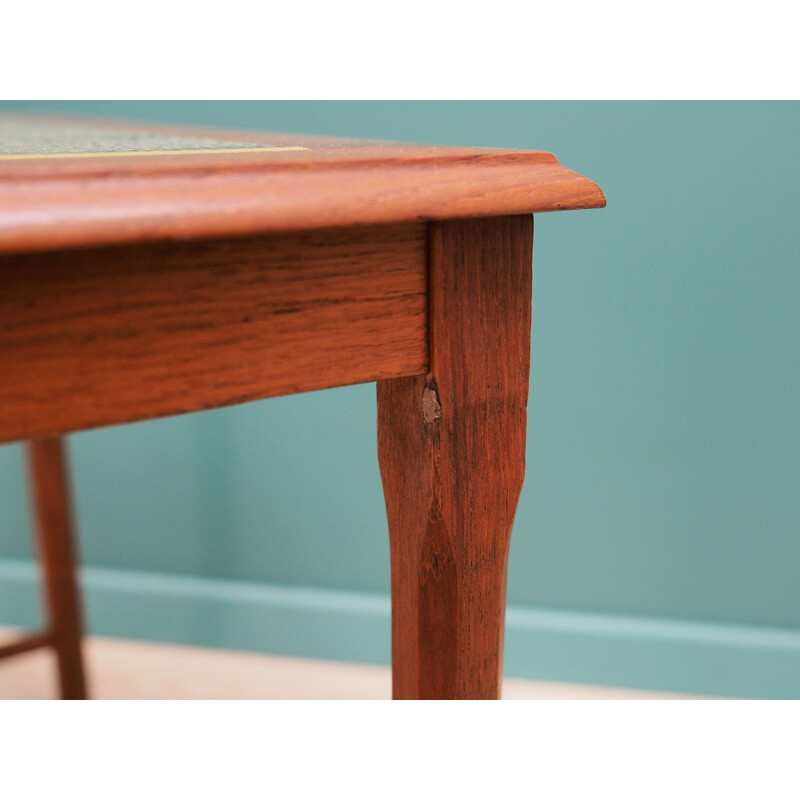 Set of 3 vintage teak nesting tables, Danish 1960s