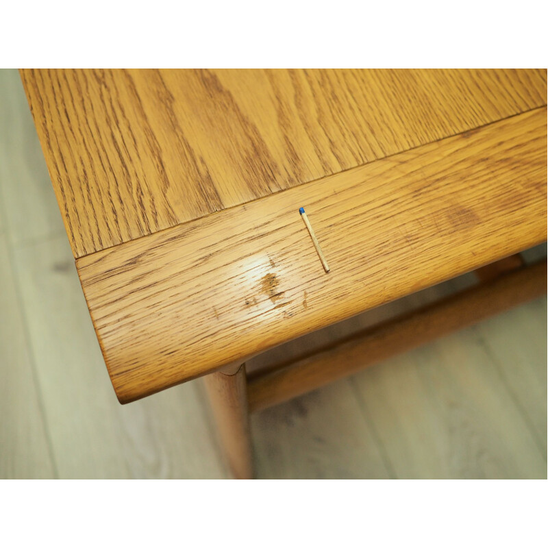 Vintage Coffee table oak, Danish 1960s