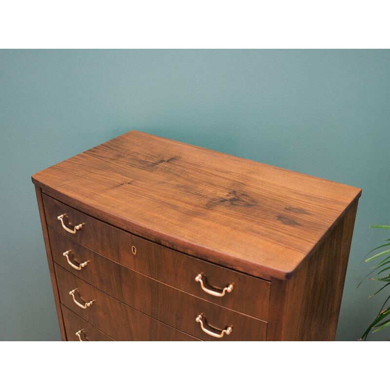 Vintage Chest of drawers walnut, Danish 1960s