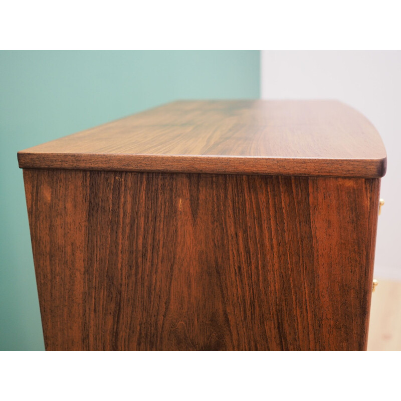 Vintage Chest of drawers walnut, Danish 1960s