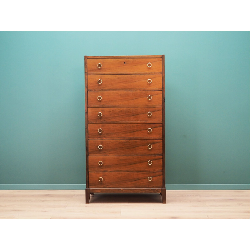 Vintage Chest of drawers mahogany, Danish 1970s