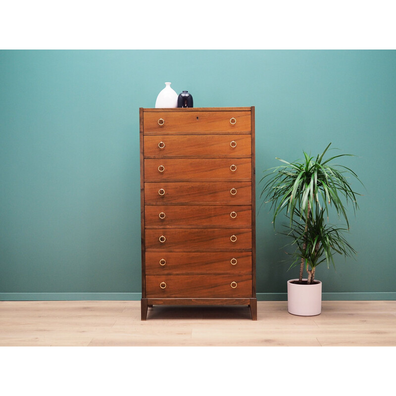 Vintage Chest of drawers mahogany, Danish 1970s