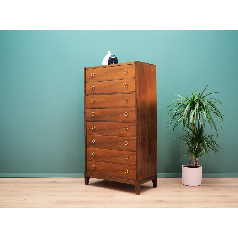 Vintage Chest of drawers mahogany, Danish 1970s