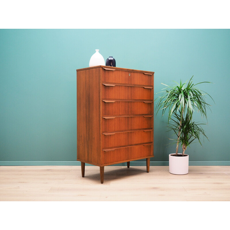 Vintage Chest of drawers teak Trekanten-Hestbæk AS Danish 1960s