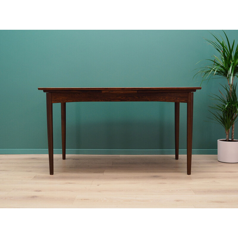 Vintage Skovby table rosewood Scandinavian 1960s