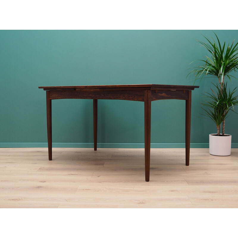 Vintage Skovby table rosewood Scandinavian 1960s