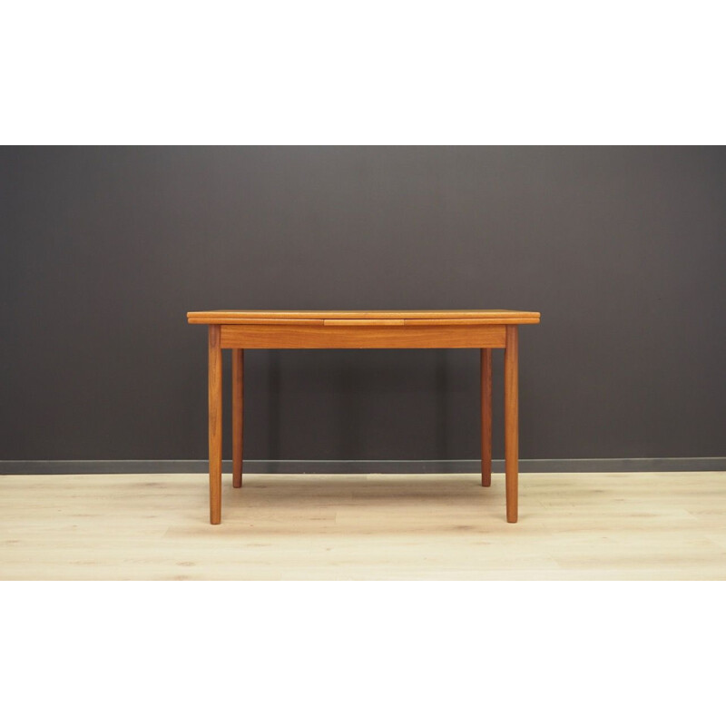 Vintage dinning table teak Danish 1970