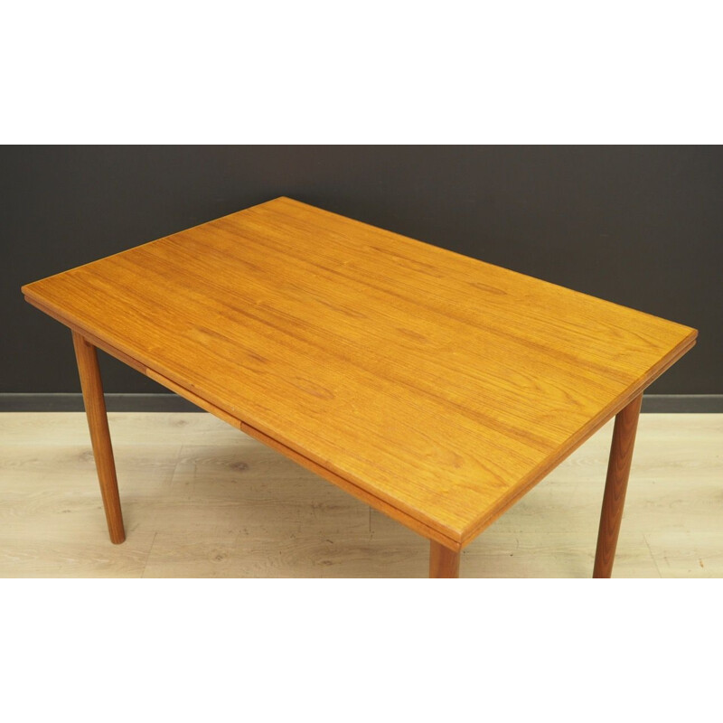 Vintage dinning table teak Danish 1970