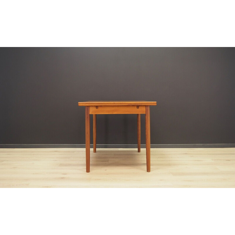 Vintage dinning table teak Danish 1970