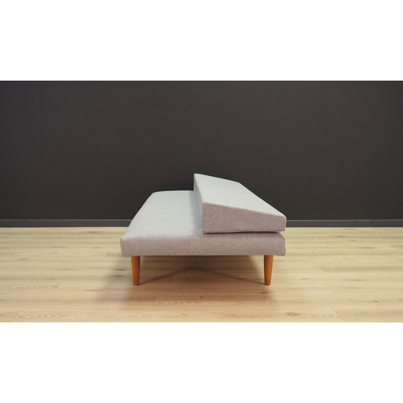 Vintage Sofa in light grey Danish 1970