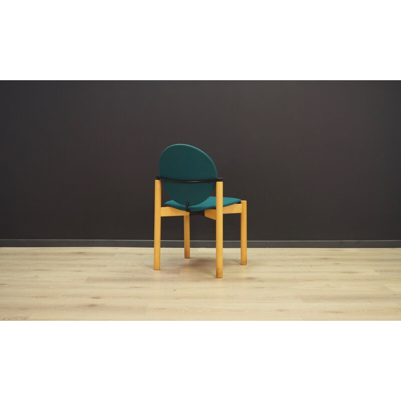Vintage chair beech wood German 1960